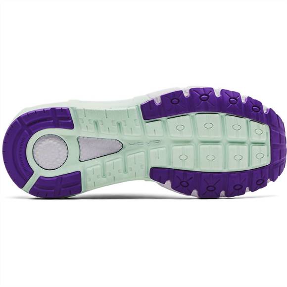 NEW UNDER ARMOUR women's hovr mega 2 clone running shoes - medium width in white - Picture 3 of 3